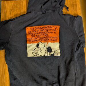 Uniqlo X Peanuts Snoopy Hoodie Blue Size S